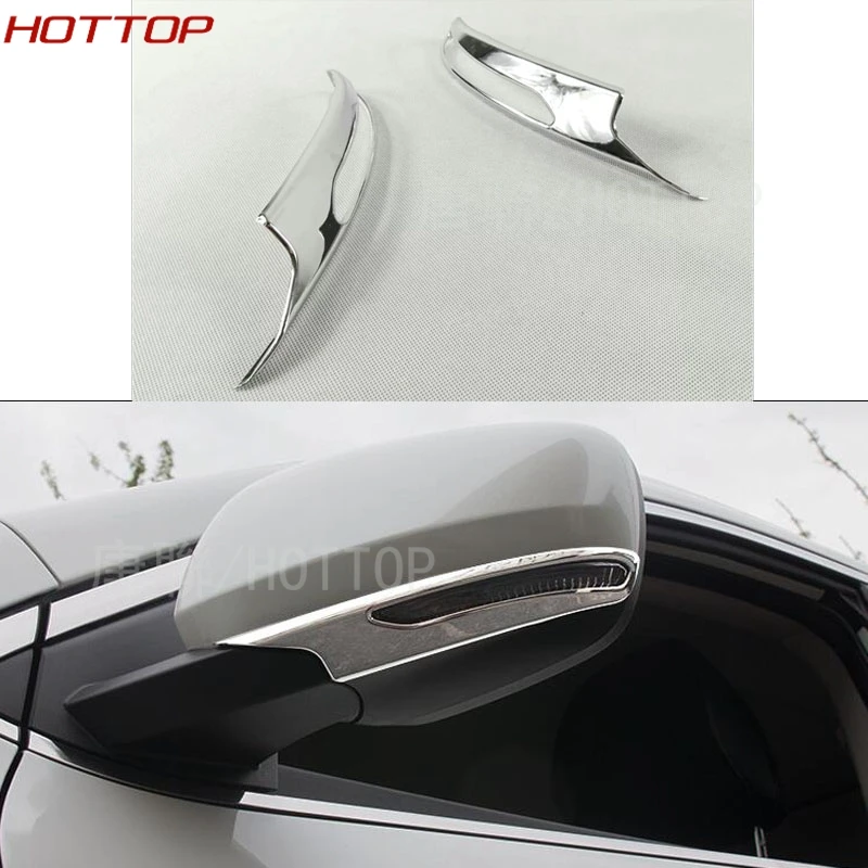 1 Pair Car styling Mirror Rubbing Strip Rearview Mirror Decoration