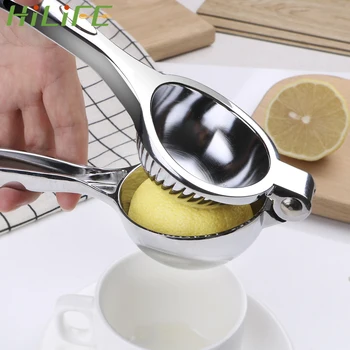 

HILIFE Hand Orange Lemon Fruit Press Squeezer Juicer Machine Stainless Steel Manual Juicer Manual Citrus Juicer
