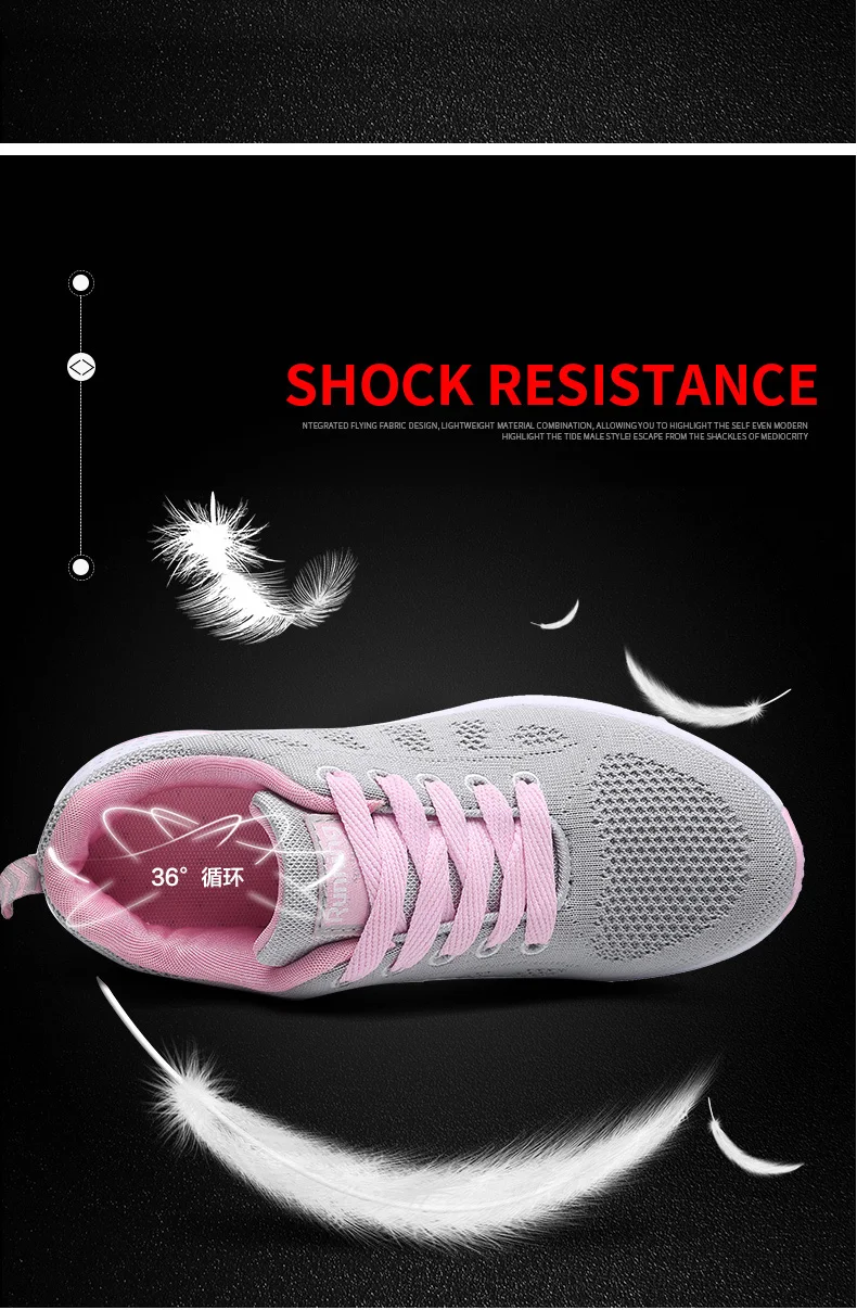 Weweya/Женская обувь; коллекция года; розовые кроссовки для женщин; дышащая обувь для ходьбы и бега; спортивные кроссовки Flyknit; спортивные кроссовки на плоской подошве