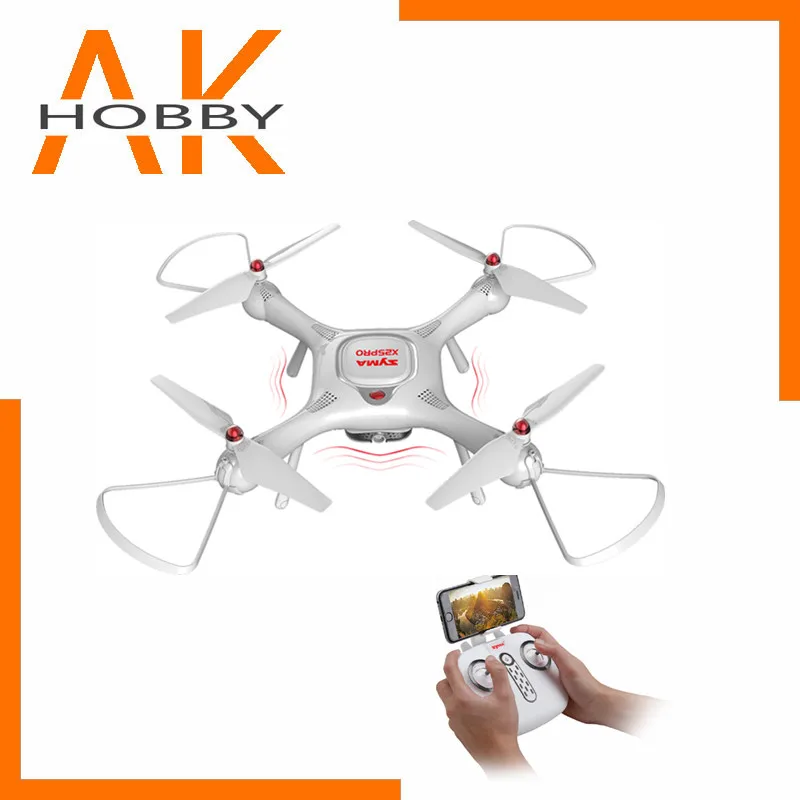 SYMA X25PRO GPS RC Дрон с регулируемой камерой 720P HD WiFi Следуйте за мной удержание высоты