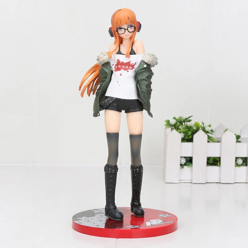 Futaba Sakura P5 Persona 5 Figma 363 Panther Anne Takamaki Kaito Ver. Shujinkou и Моргана фигурка героя ПВХ Коллекция игрушек - Цвет: 11434 no box