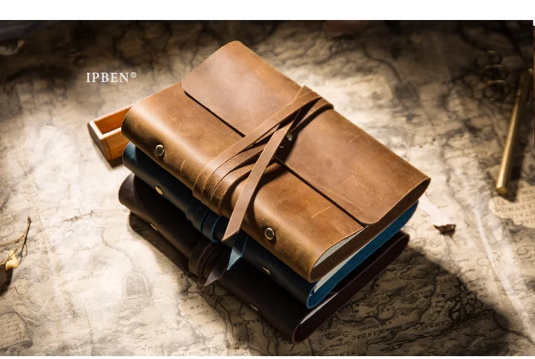 Traveler's Notebook Travel Journal Diary Handmade Multifunctional Vintage Leather Journal Diary school notebook A6 A7 A5