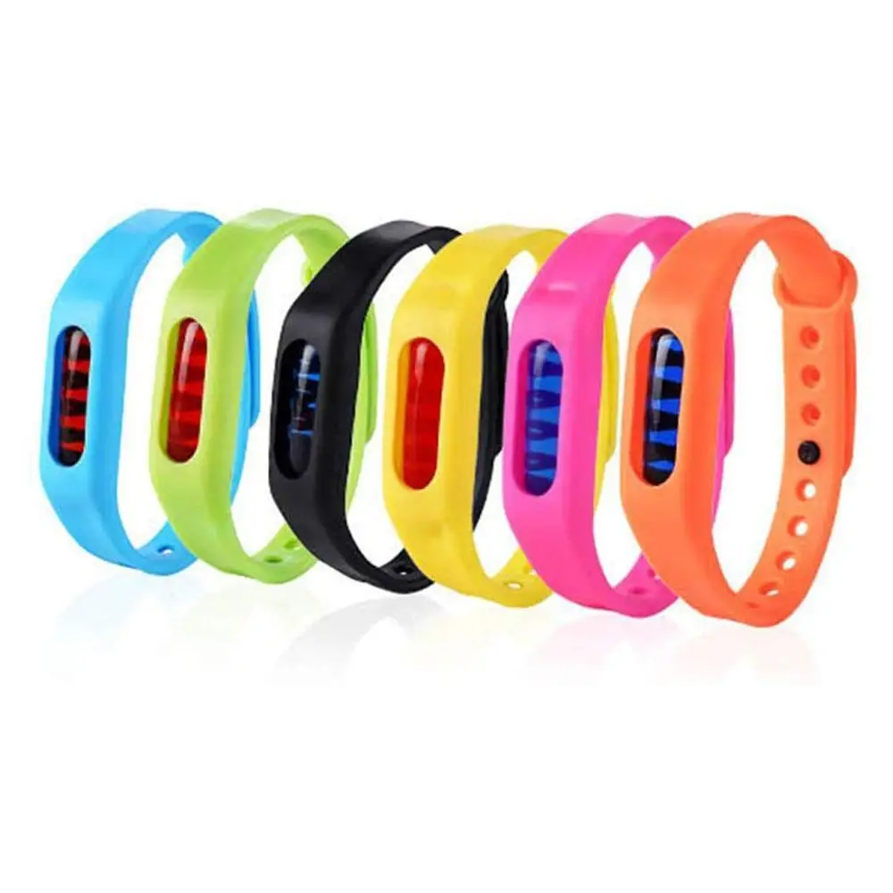 

Colorful Mosquito Repellent Bracelet Summer Silicone Anti-mosquito Capsule Anti-insect Insect Repellent Belt Child Safety Belt