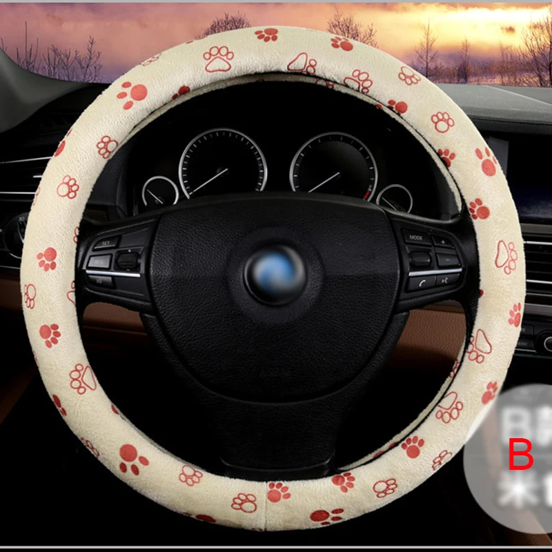 Чехол на руль автомобильные аксессуары чехол колесо для bmw g30 e46 ford focus 2 honda civic 2006