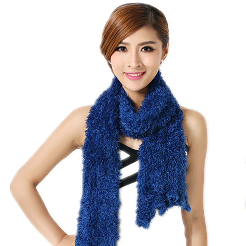 Super Soft Scarf Magic Scarf Multi-Colored Purple Navy /& Teal