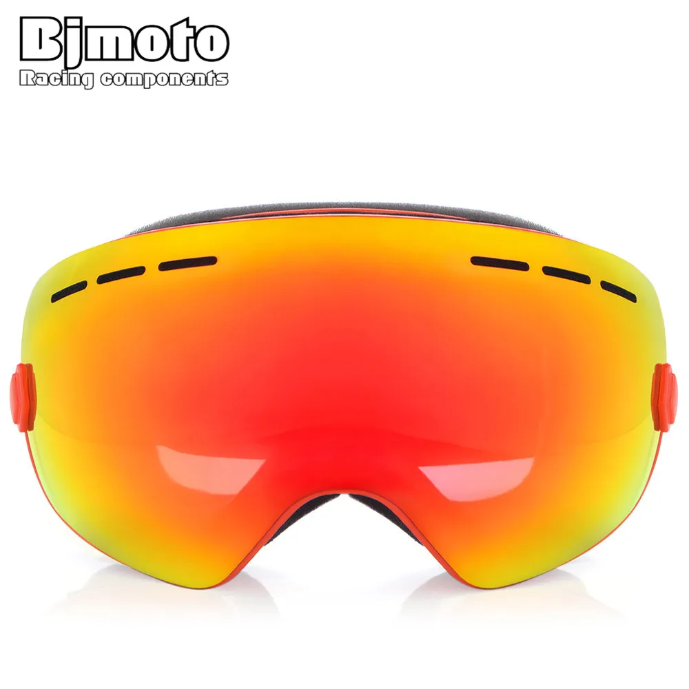 

Bjmoto Ski sports snowboard Winter goggles glasses skiing anti-fog double layers ski mask glasses skiing snow snowboard goggles