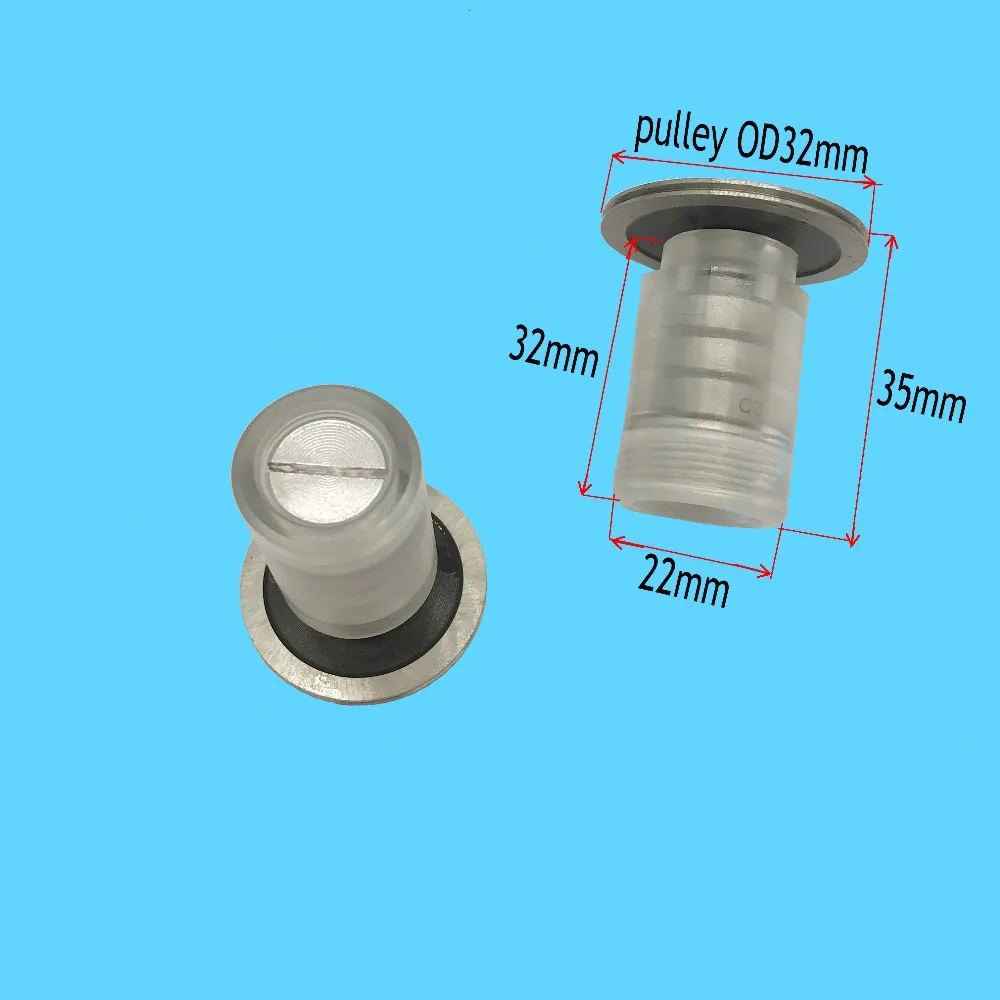 Пластиковое сиденье полный шкив в сборе 020 OD22* L35mm для WEDM резки проволоки