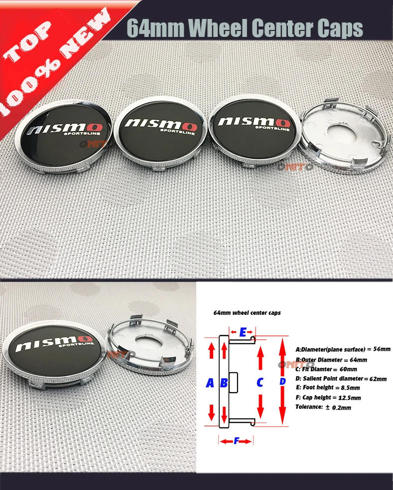 Хорошее качество, 4 шт./лот, 60 мм, 56 мм, 135 мм, 64 мм, логотип Nismo, центральный колпак на колесо автомобиля, Крышка Ступицы s, автомобильные диски, крышка, значок, эмблема, Стайлинг автомобиля