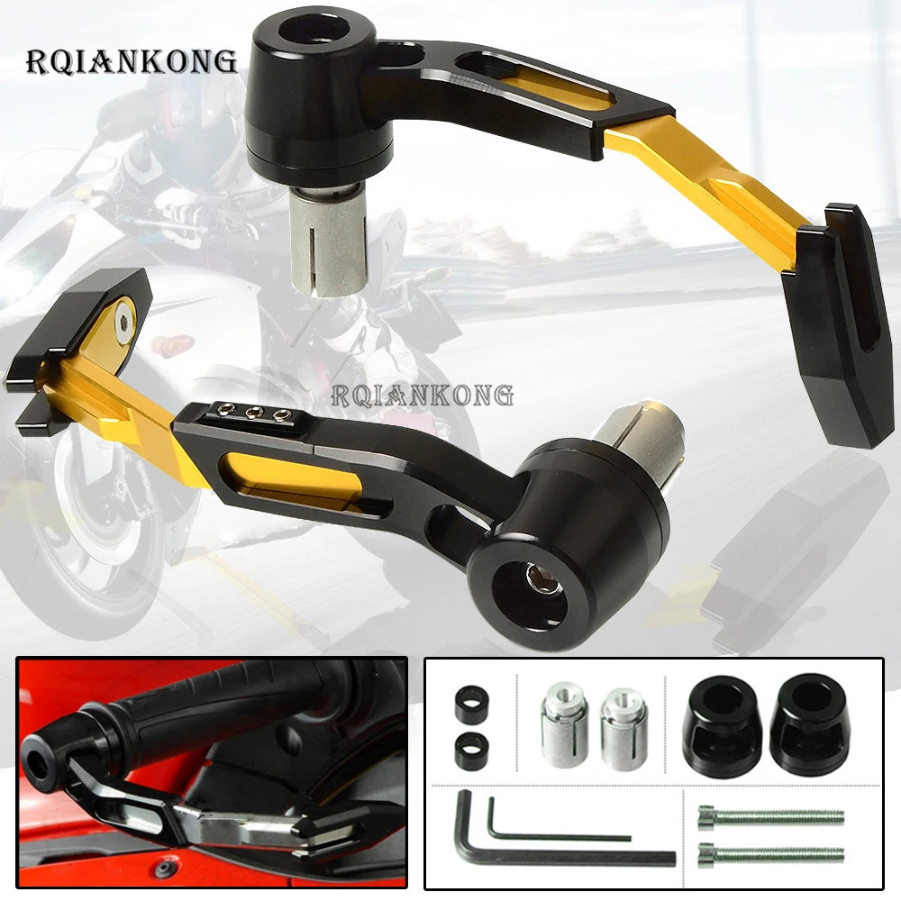 

CNC motorcycle hand guards lever protectors Guard System Brake Clutch Levers Falling Protection Universal For Honda Suzuki KTM