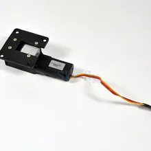 1 шт. цифровой Servoless Retract с металлическим блоком Quad Выдвижной шасси PZ-15091M для RC Airpalne