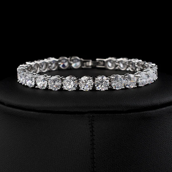 BS227W Роскошный AAA циркониевые элементы круг австрийский кристалл браслет модные ювелирные изделия, сделанные с оптовой продажей