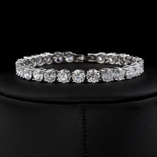 BS227W Роскошный AAA циркониевые элементы круг австрийский кристалл браслет модные ювелирные изделия, сделанные с оптовой продажей