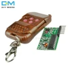 IC 2262, 2272, 315Mhz, 433MHZ cuatro 4 CH clave inalámbrica Módulo de Control Remoto Kit preguntar receptor decodificador para Arduino ► Foto 1/6