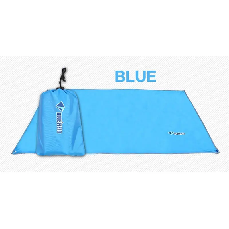 Караван Тент Палатка Кемпинг пикника пляжный коврик матрас грунтовый ковер коврик напольная подушка - Цвет: Blue