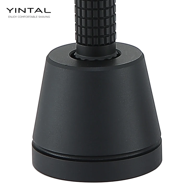 

Safety Razor Base Classic Dual Edge Safety Razor Base Stand Shaving Accessories Matte BLACK Non-slip 1 pc (Only Base no razor)