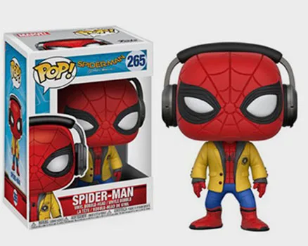 

Funko POPO 265 Spider Man Figure Doll 10cm Character Action Figure Collection Model Toys For Kids new