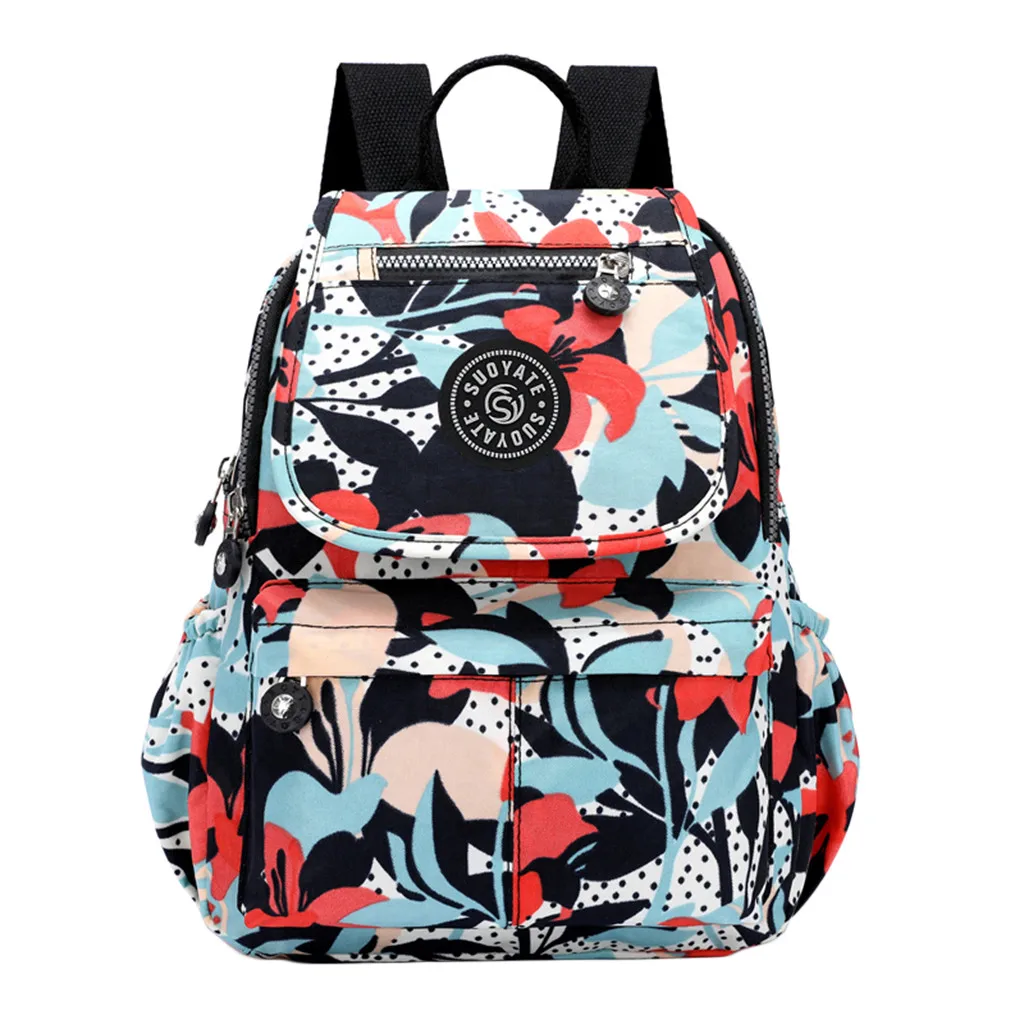 Женский водонепроницаемый рюкзак, многофункциональный рюкзак для школьницы, нейлоновый рюкзак для путешествий, Mochila Escolar Feminina# T1G