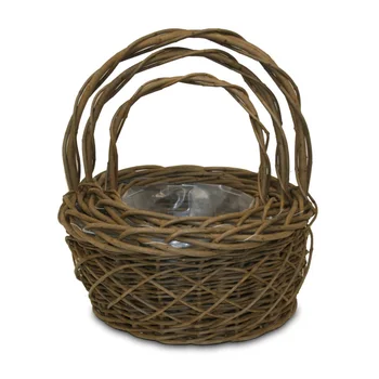 

Set 3 wicker baskets Budapest