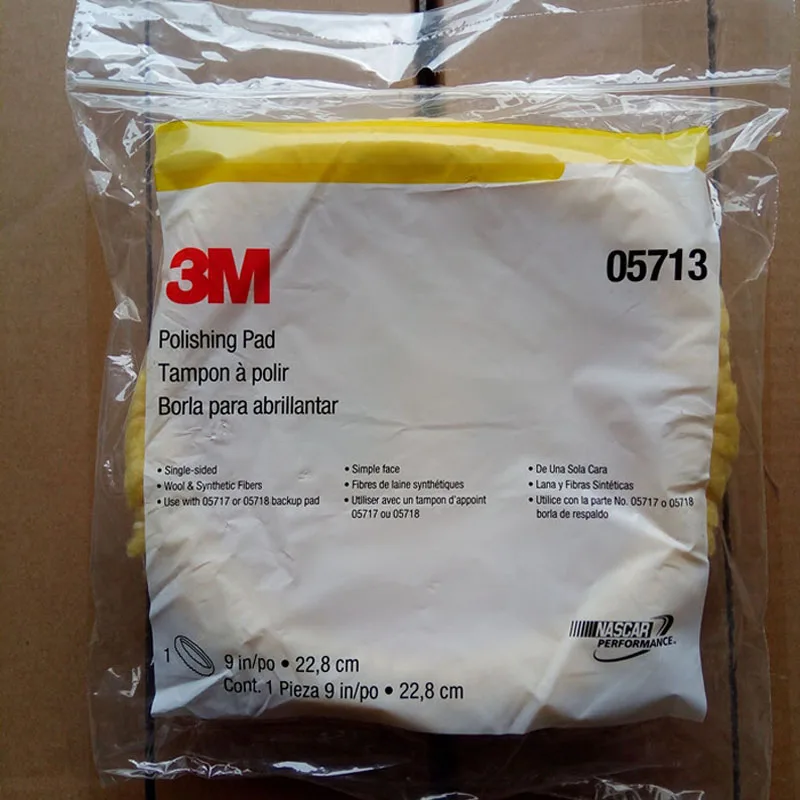 Подлинная шерстяная полировальная накладка 3M 05713 22 8 см полировальные колеса для