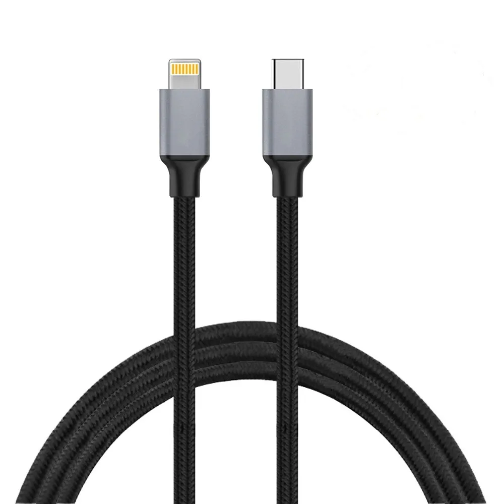 Короткие Длинные Lightning PD Быстрая зарядка type-C к iPhone кабель Lightning, Lightning к USB C кабель для iPhone X/8 Plus 18 Вт