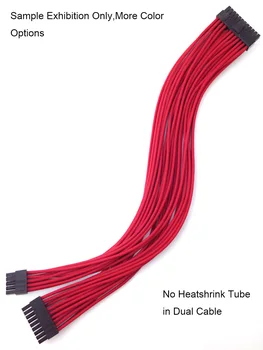 

WinKool Modular PSU Individually ATX 10+18Pin Male to 24Pin Sleeved Cable For Corsair PSU AX Gold 850W 750W 650W 860W 760W