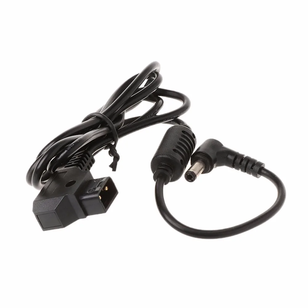 

D-Tap 2 Pin Male Connector To DC 5.5x2.5mm Plug Power Cord Cable For DSLR Power