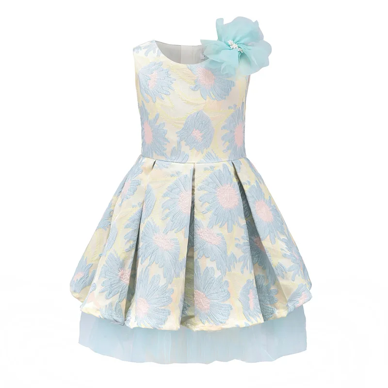 Qaoerde 2018 Spring Flower Girls Princess Dress Baby Party For Wedding Kids Dresses for 3-12 Years Clothing | Детская одежда и