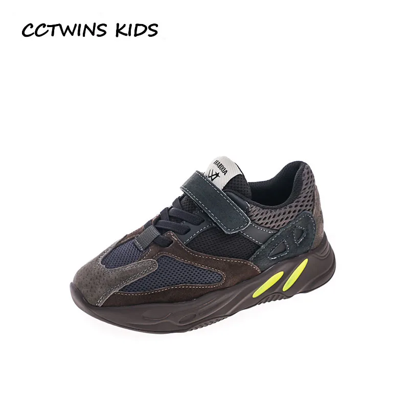 

CCTWINS Kids Shoes 2019 Spring Boys Fashion Sport Sneakers Children Pu Leather Trainer Babys Girls Casual Shoe FS2635