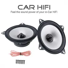 2 peças! Alto-falante automotivo, 4 Polegada, 60w, 2 vias, automóveis, coaxial, hifi, porta, áudio estéreo, música, alcance total, frequência alto-falante alto-falante