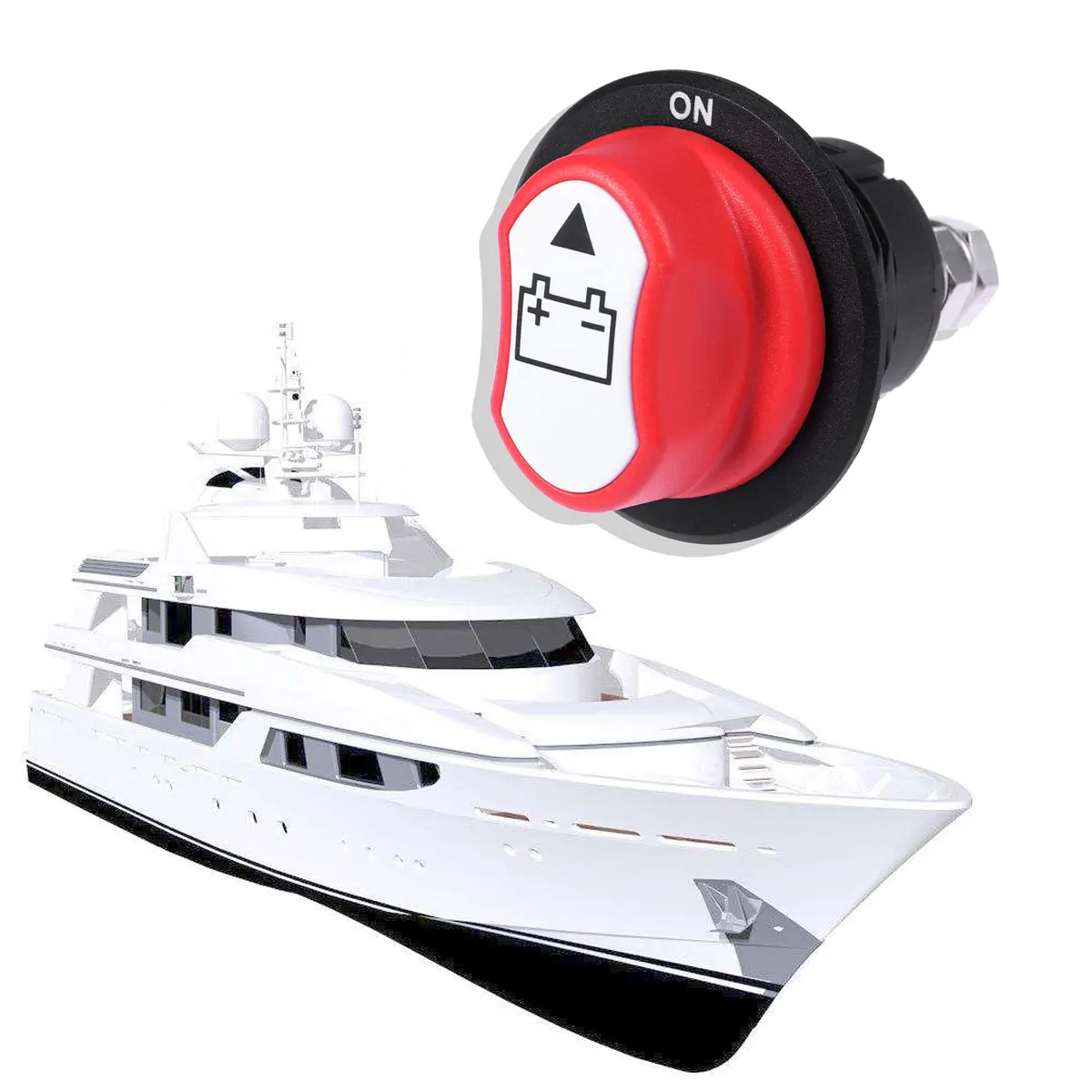 

DC 32V 100A Battery Disconnect Power Cut ON OFF Out Switch Knob for Car Motorcycle Truck Boat Camper