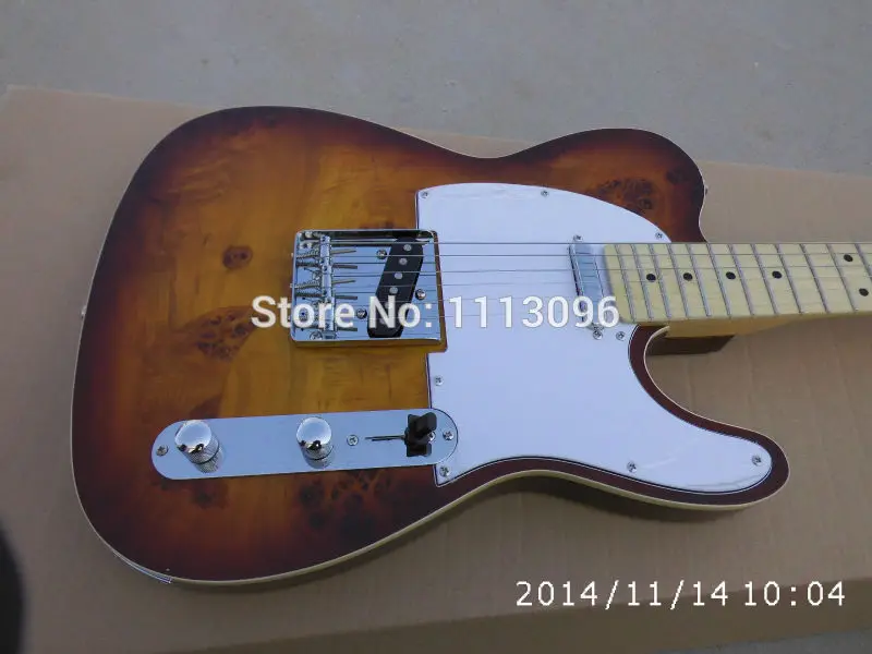 

Free shipping wholsale NEW guitarra TL guitarra/yellow color oem electric guitar/guitar in china