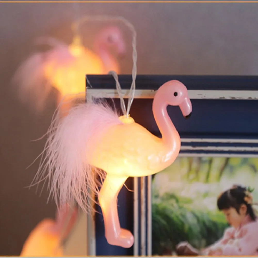 

Led Flamingo String Lights Holiday Decoration String Eye Protection Beauty And Comfort Warm Atmosphere