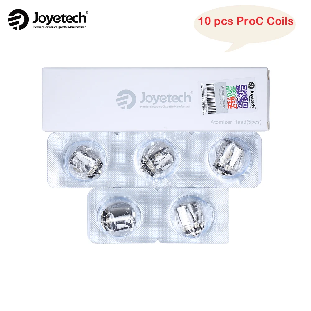 

10pcs Original Joyetech ProC Coils fit for Joyetech ProCore Aries Atomizer proc1 proc2 proc3 proc4 Electronic cigarette coils