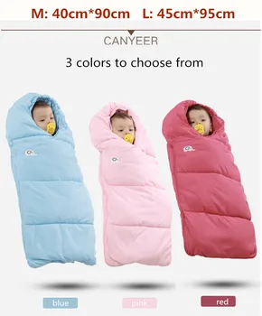 

Baby Sleeping Bag Autumn Winter Thicker Hollow Cotton Sleeping Bag Huggable Anti-Kick Quilt For Babies Children