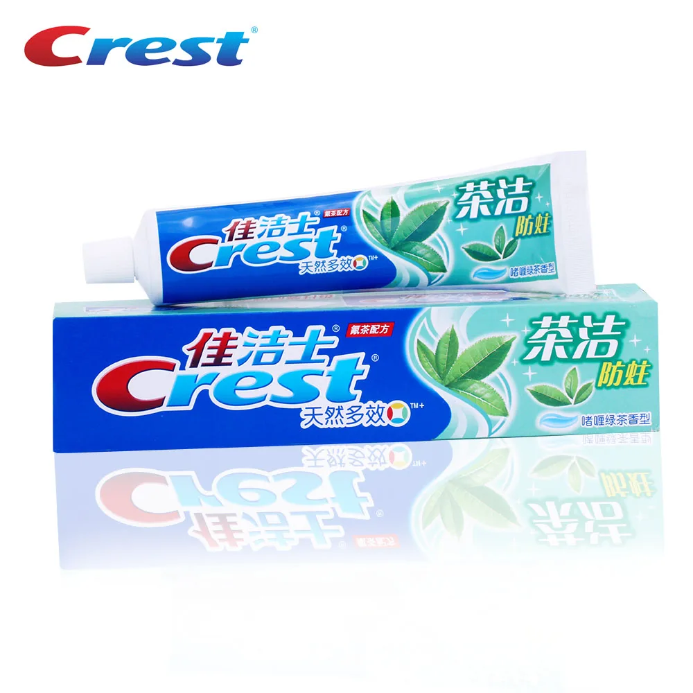 

Crest White Natural Multi-effect Toothpaste Whitening Tooth Paste Refresh Tea Clean Moth Glister Squeezer Toothpaste 140g