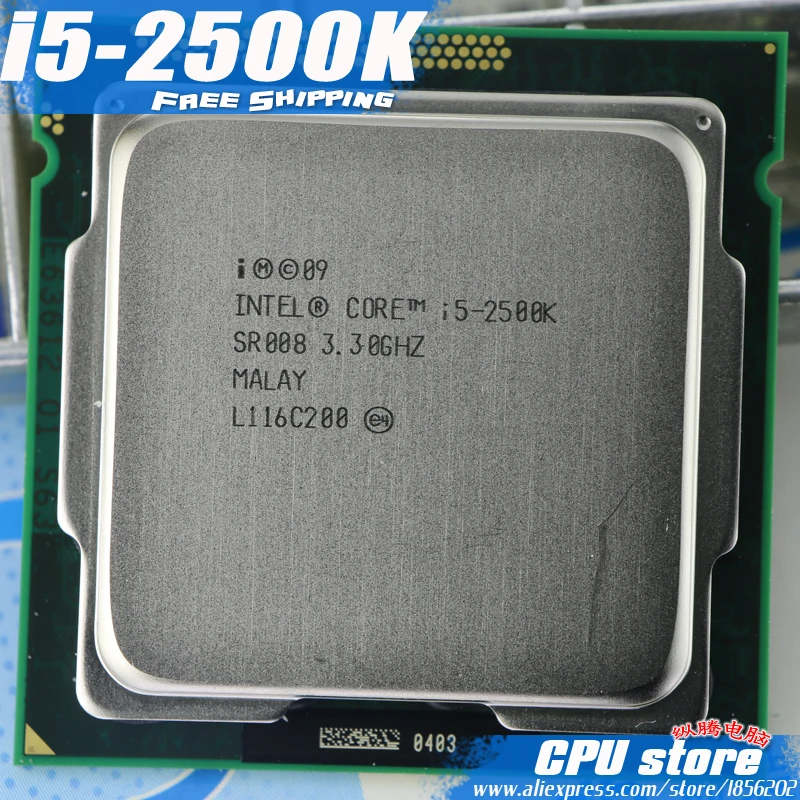 Pool Oneffenheden gemeenschap Intel i5 2500K Processor Quad-Core 3.3GHz LGA 1155 TDP:95W 6MB Cache With  HD Graphics i5-2500k (Free Shipping working 100%) - AliExpress Computer &  Office