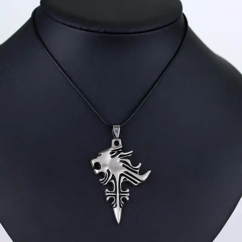 Серебряные ювелирные изделия Final Fantasy VII 8 сна голова льва бури Griever кулоны