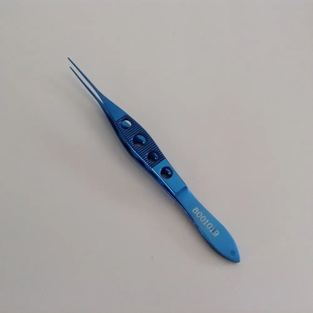 

1pcs New Titanium Straight Toothed Forcep 102mm ophthalmic eye instrument