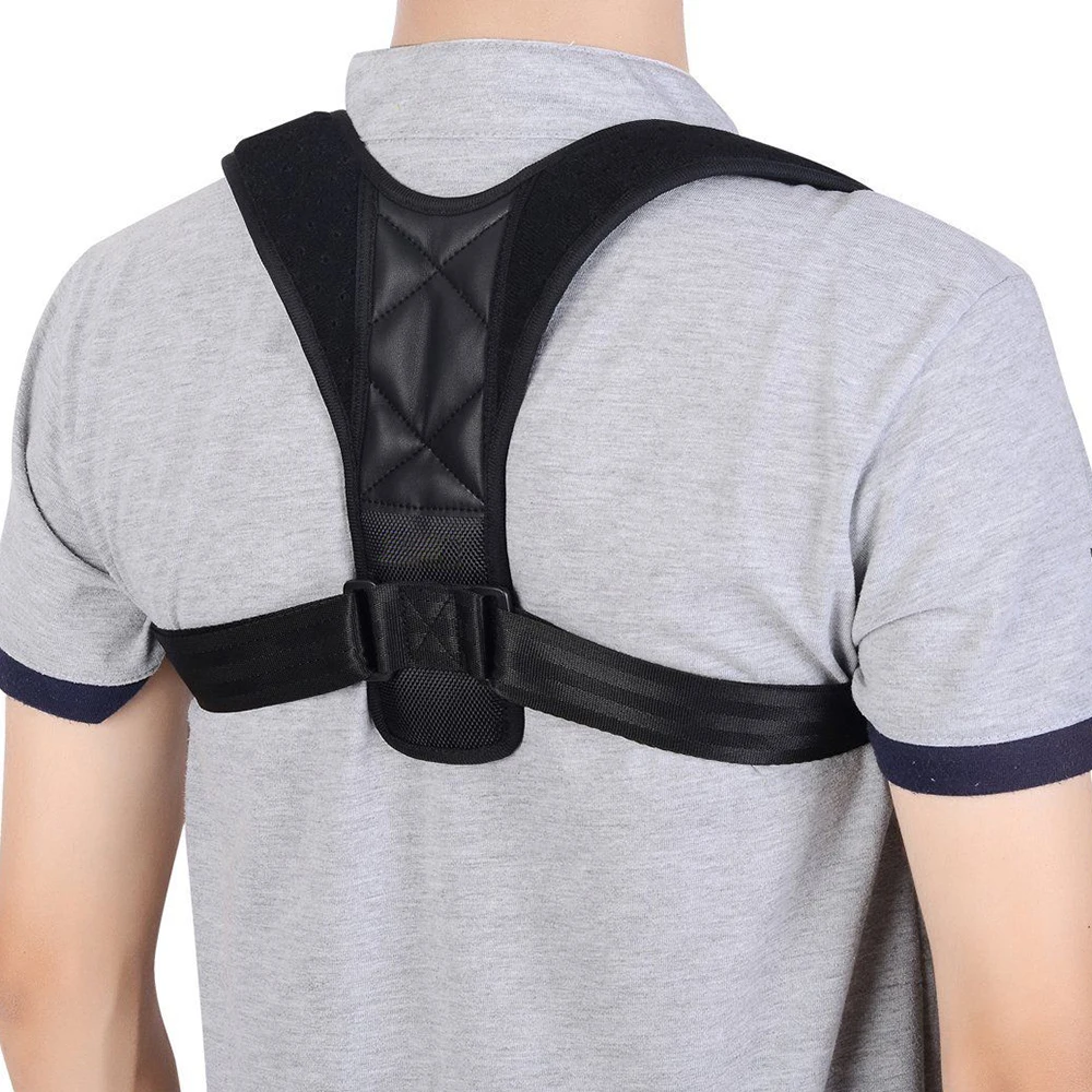 

CFR Upper Back Posture Corrector Clavicle Support Belt Back Slouching Corrective Posture Correction Spine Braces Supports Health