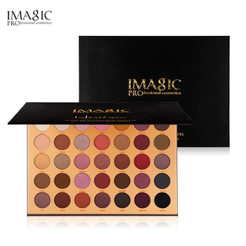 

35 Color Studio Matte Eyeshadow Power Palette Glitter Highlighter Shimmer Make Up Pigment Eye Shadow Pallete Nude Velvet Eyes