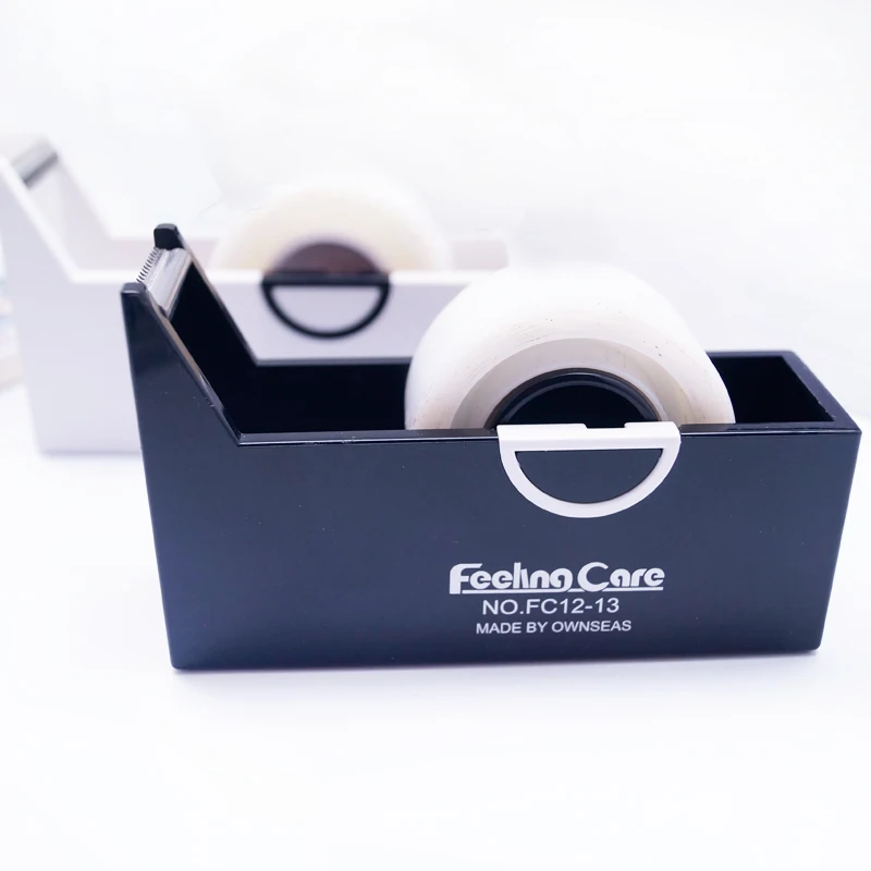 Novelty office stationery plastic business desktop tape dispenser