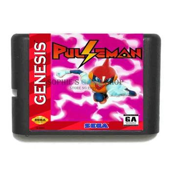 

Pulseman 16 bit MD Game Card For Sega 16bit Game Player