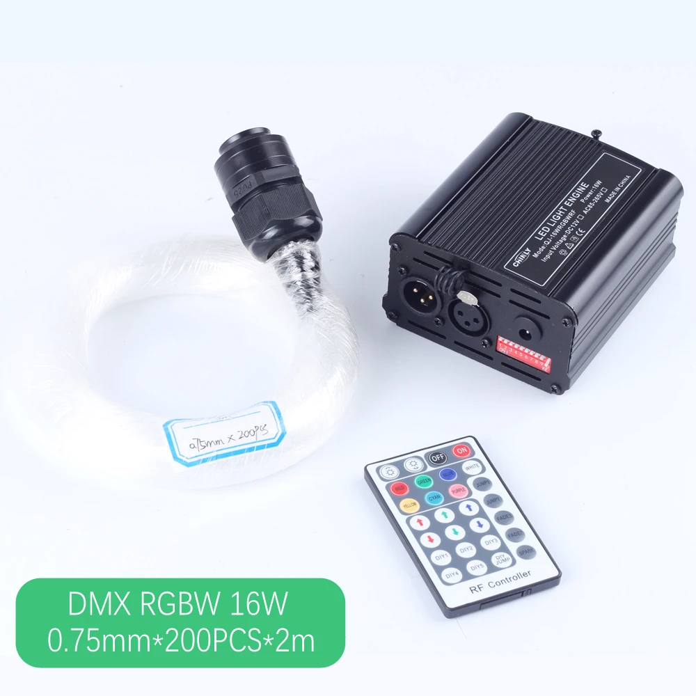 DMX 16W RGBW светодиодный комплект для потолочного светильника 200 шт. 0 75 мм 2 м