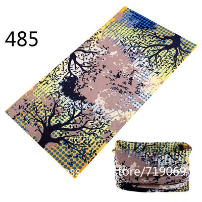 Серия листьев, военный Быстросохнущий Охотничий Тактический Камуфляжный шарф, велосипедная бандана, шарфы, повязка на голову - Цвет: 485