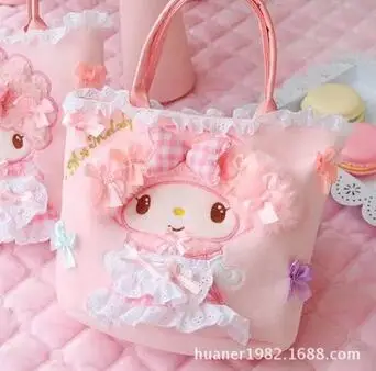 Высококачественная милая розовая сумка с бантом для девочек 2 стиля 1 шт - Высота: 1pcs