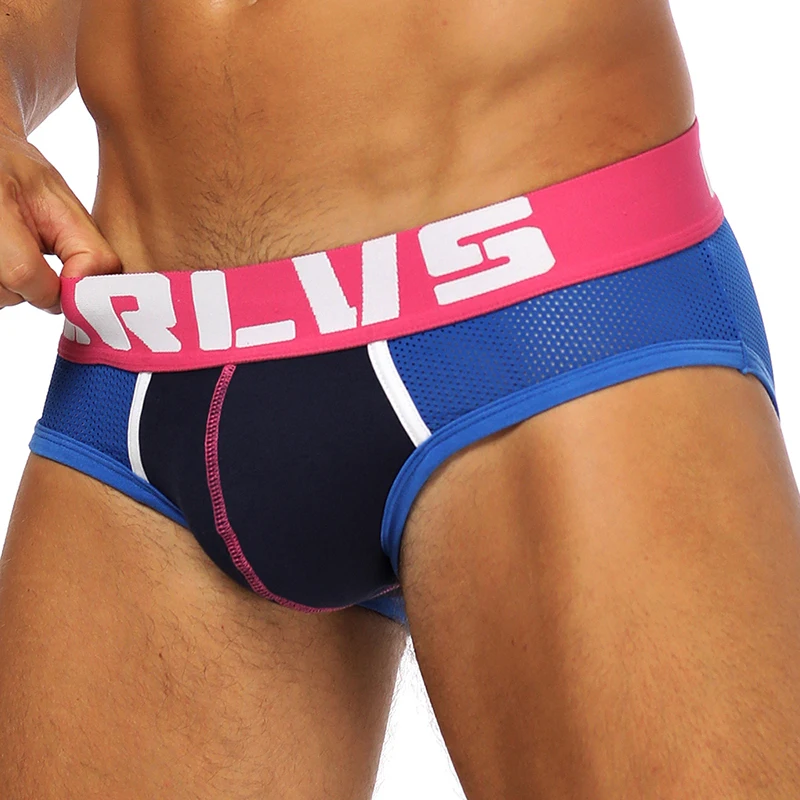 

ORLVS Sexy Men Underwear Cueca Masculina Slip Mens Underwear Mens Underpants Cotton Bikini Men Ropa Interior OR155