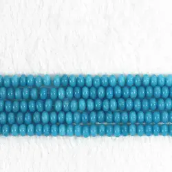 Уникальный Природный Голубой камнем халцедон нефриты 5*8 мм красивая abacus бисер свободные diy Элегантный Модный Подарок Ювелирные fidnings b165