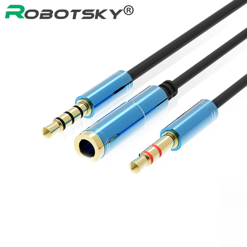 

External Sound Card 3.5mm Audio Adapter Earphone Audio Cable American Standard Converter Cable for Mobile Phone Speaker