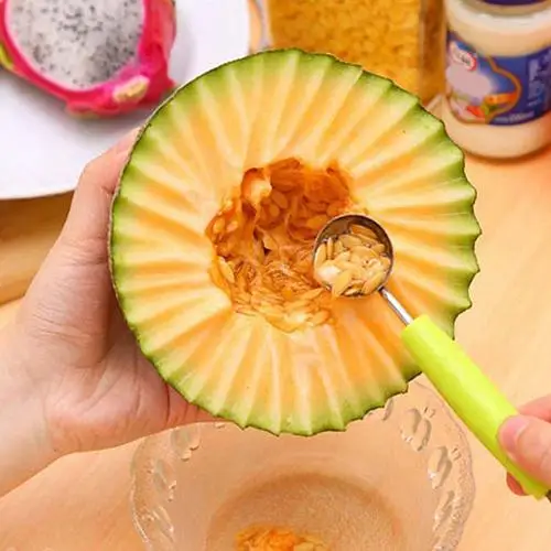 

Practical Double Head Fruit Melon Carve Baller Scoop Spoon Home Kitchen Tool