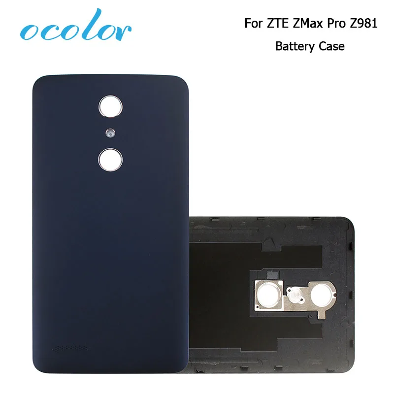 

ocolor For ZTE Z Max Pro Z981 Battery Case Colorful Bateria Back Case Cover Replacement For ZTE ZMax Pro Z981 Mobile Phone